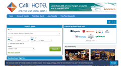 Desktop Screenshot of carihotel.net